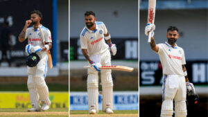 IND vs WI: दुसरे टेस्ट मैच में शेर की दहाड़ा कोहली का बल्ला, अपने 500 वें मैच में शतक ठोक रच दिया इतिहास, सचिन को भी पीछे छोड़ा