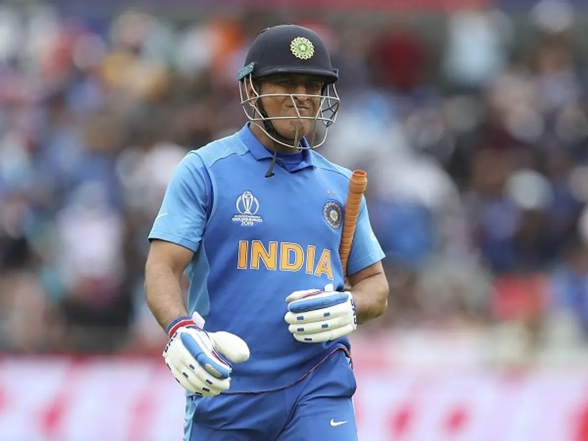 ms dhoni cried like a kid after 2019 world cup semi-final