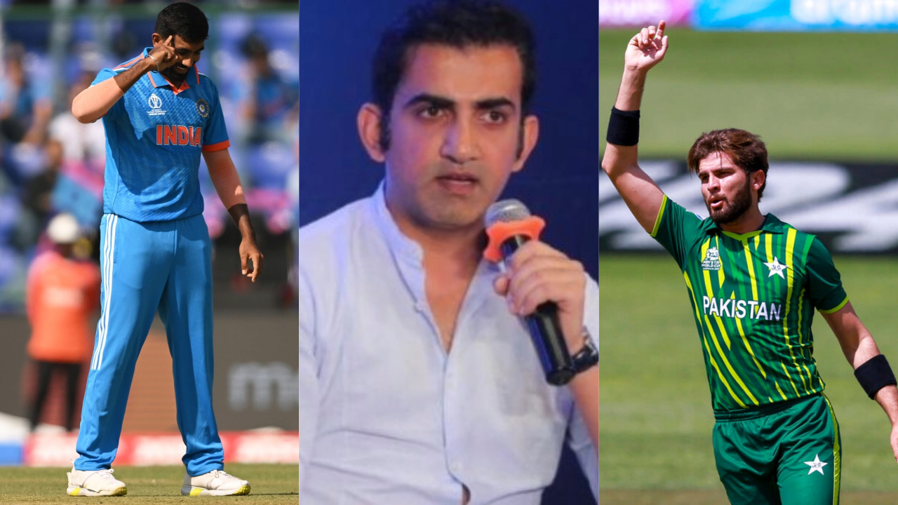 Who is the most dangerous bowler Jasprit Bumrah or Shaheen Afridi, Gautam Gambhir's befitting reply