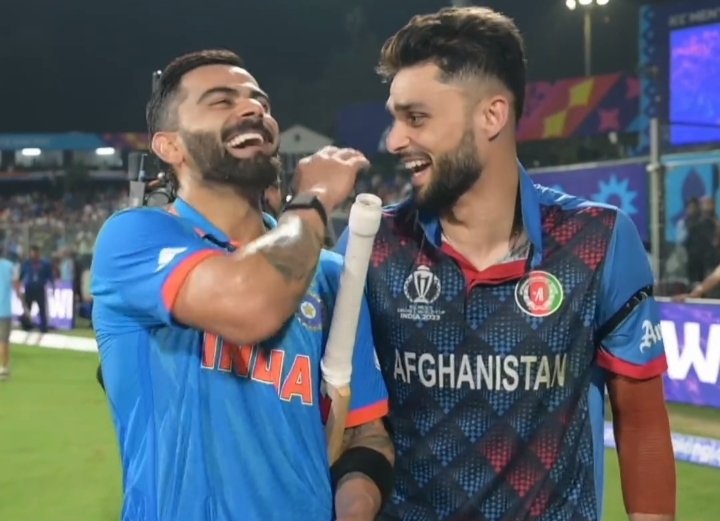 Kohli-Naveen's enmity ended, they hugged each other in the middle of the field
