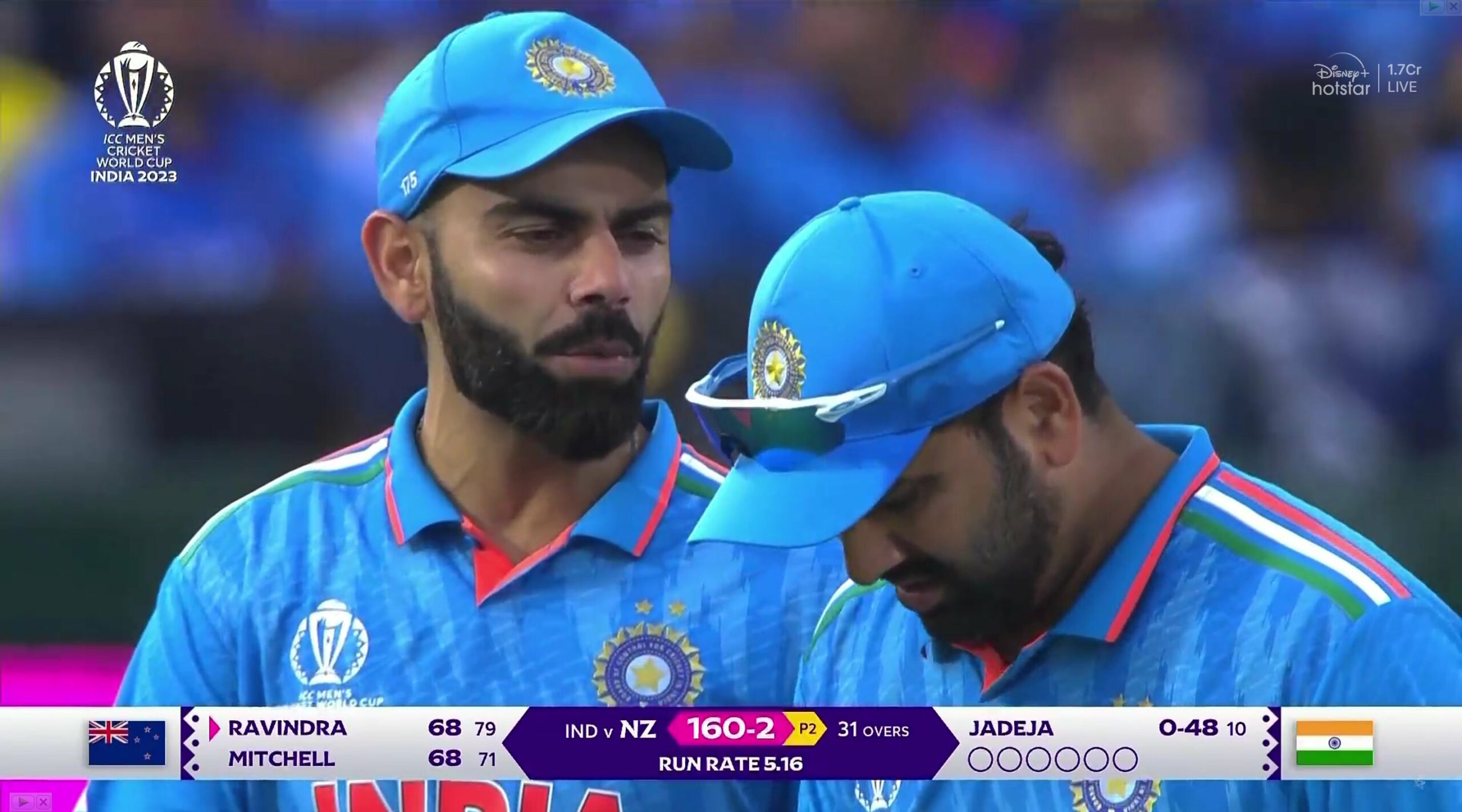 rohit-sharma-and-virat-kohli-fought-during-ind-vs-nz-match-video-goes-viral