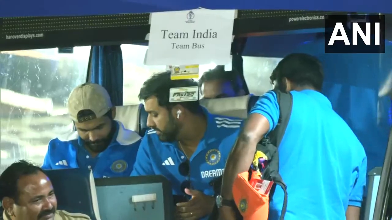 Team India arrives in Lucknow ahead of the England match